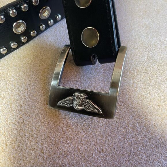 Eagle leather belt  - Picture 4 of 9